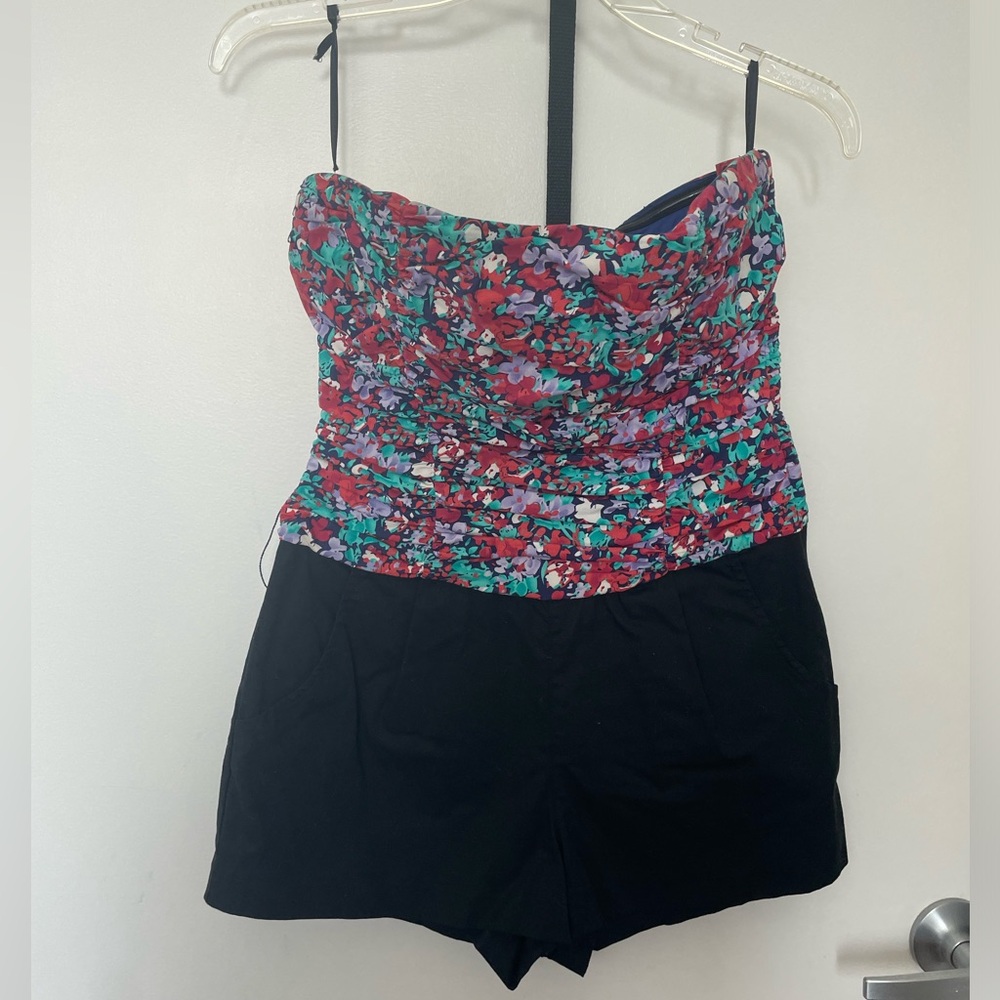 Halter/strapless playsuit/romper